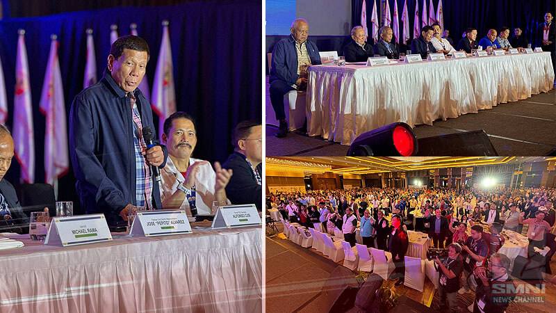 FPRRD, pinangunahan ang 42nd Anniversary at National Council Meeting ng Partido PDP-Laban sa Cebu City