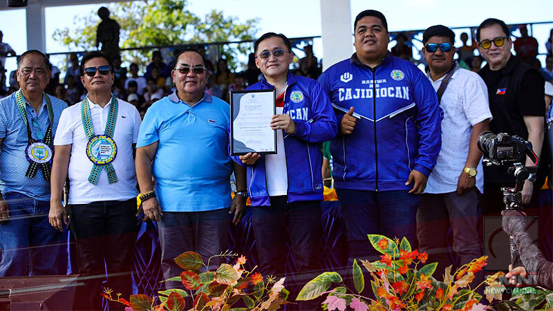 Bong Go champions grassroots sports development at provincial athletic meet held in Cajidiocan, Sibuyan Island of Romblon