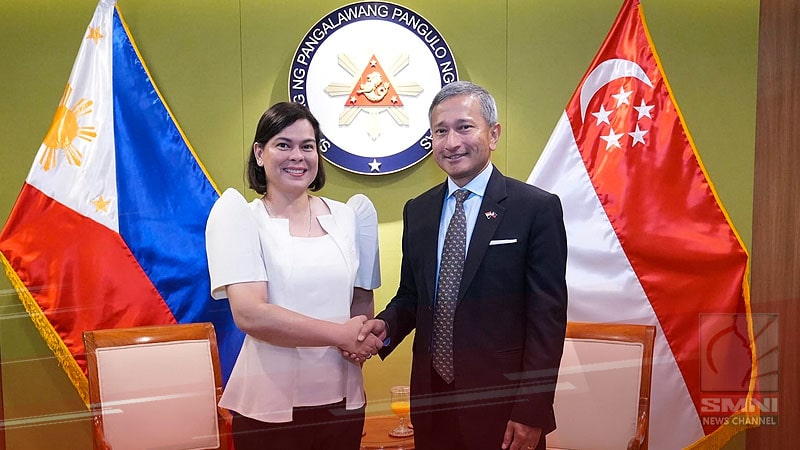 VP Duterte meets with Singapore Foreign Minister Dr. Vivian Balakrishnan