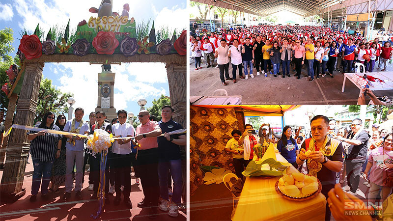 Bong Go joins 20th Kesong Puti Festival in Santa Cruz, Laguna; provides aid to displaced workers