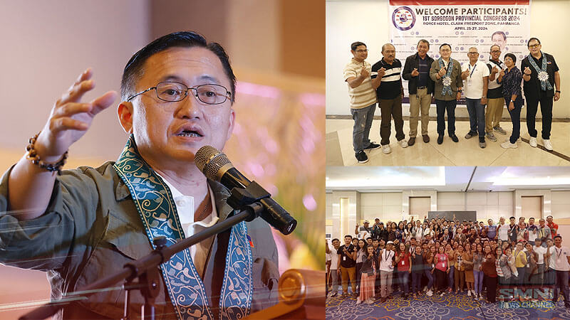 Bong Go champions barangay welfare and community empowerment during Liga ng Barangay Congress—Sorsogon Chapter
