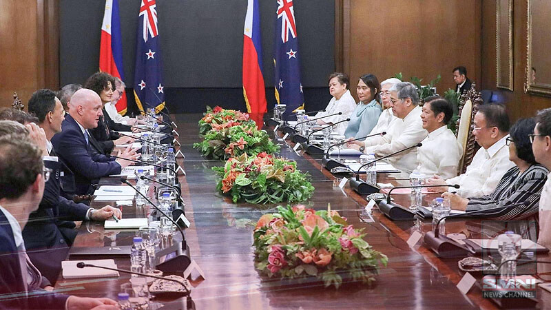 Pagtatatag ng VFA at pagpapalakas ng economic ties, tinalakay sa pulong nina PBBM at New Zealand PM