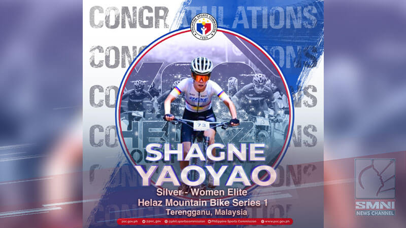 Shagne Yaoyao clinches silver in Women’s Elite Tournament at Helaz Mountain Bike Series 1 in Terengganu, Malaysia