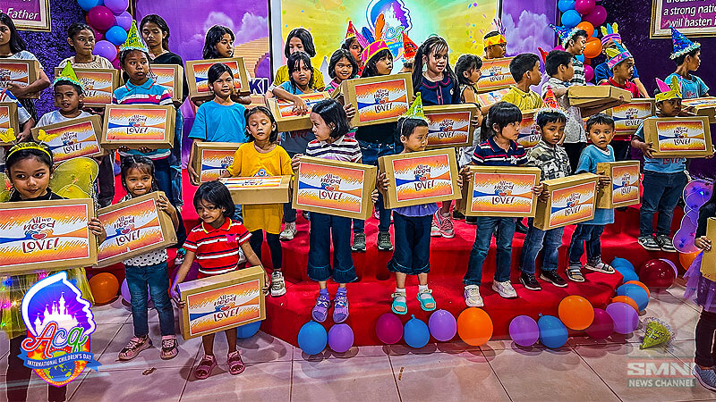 Children from various areas of Cebu gathered together to celebrate Pastor Apollo C. Quiboloy’s Birthday