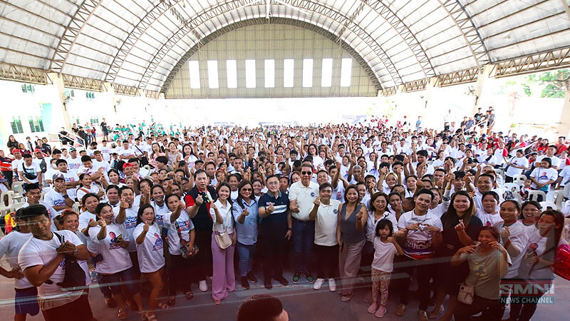 Adopted son of Pangasinan, Bong Go visits Urbiztondo to boost support for displaced and disadvantaged workers