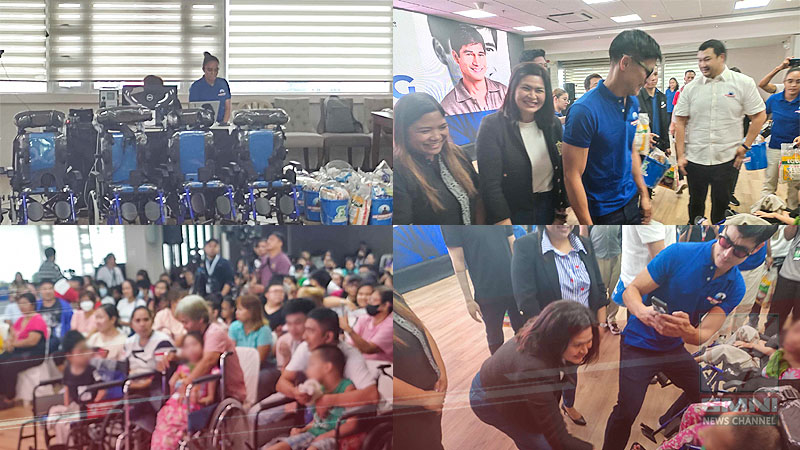 Ilang PWD’s ng QCitizens binigyan ng wheelchair ng Probinsyano Party-list
