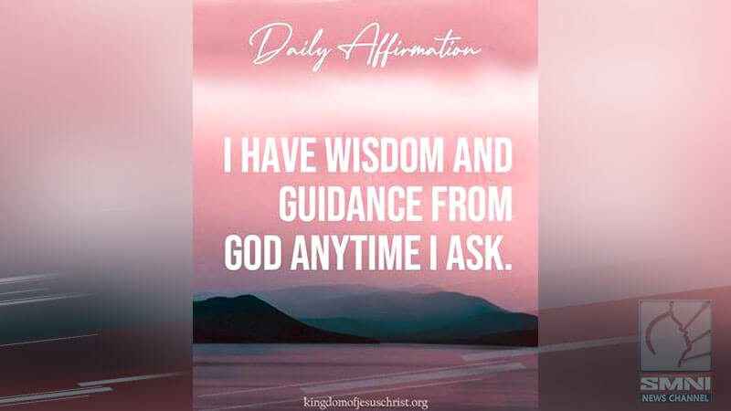 I have wisdom and guidance from God anytime I ask