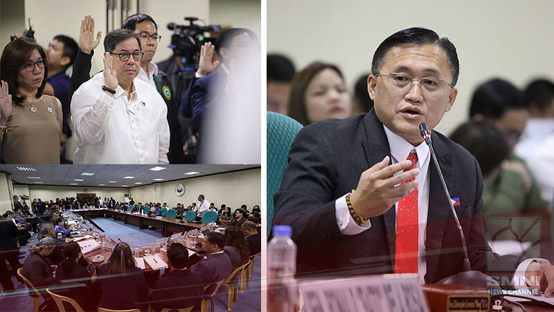 Bong Go presides over Senate Health Committee hearing on various health programs, healthcare allowance delays, and alleged pharmaceutical scam