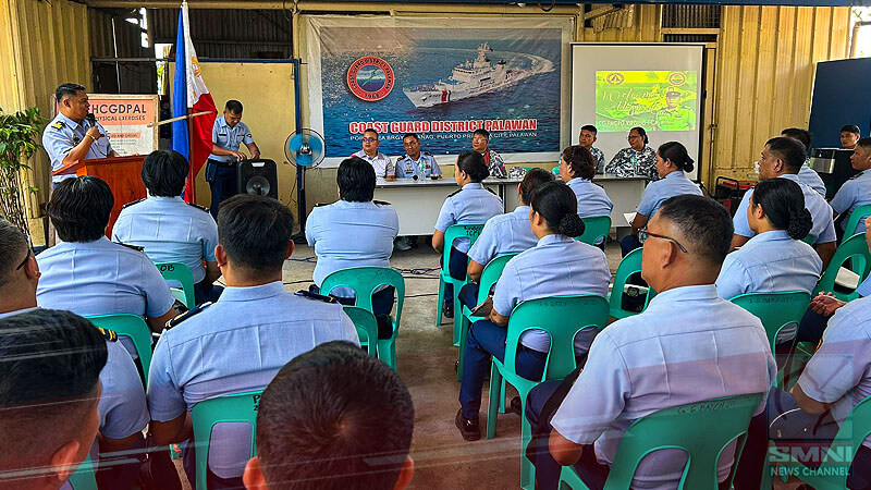 PCG conducts Command Visits and Morale Survey at Coast Guard District Palawan