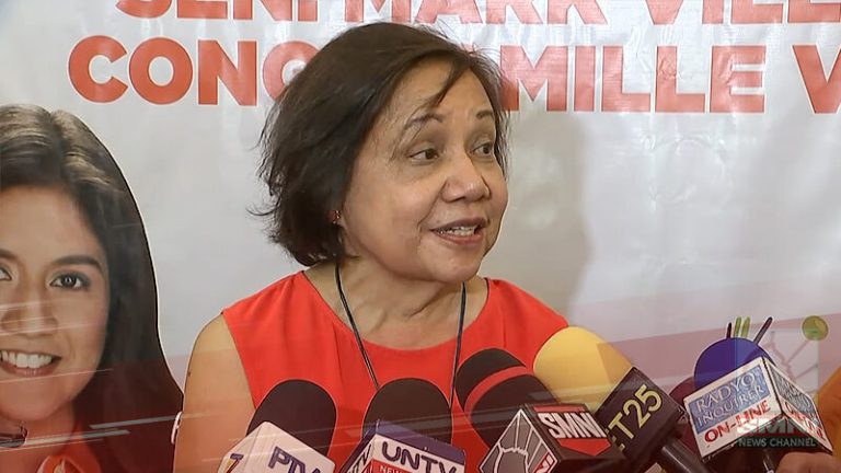 Sen. Cynthia Villar responds to calls for amendment of Rice ...