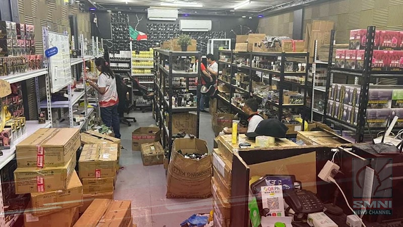 BIR records P7.2-B tax liability from confiscated contraband cigarettes, vape products this year