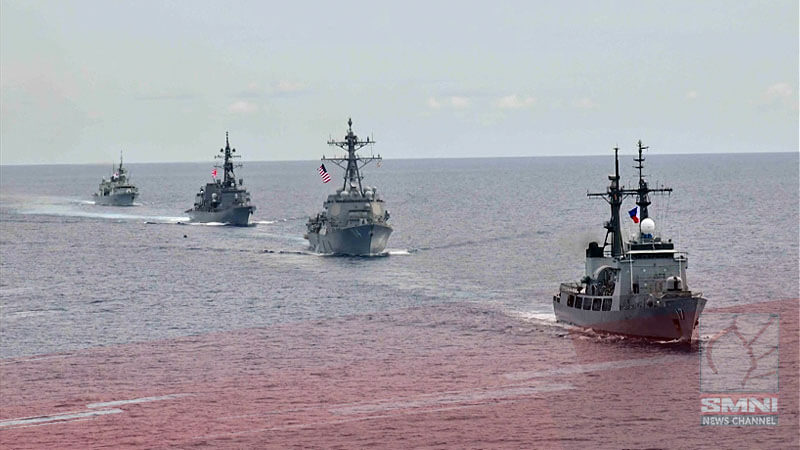 Japan conducts maritime operations with U.S., Canada, Philippines