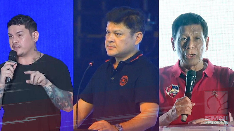 3 Dutertes to run for senator in 2025