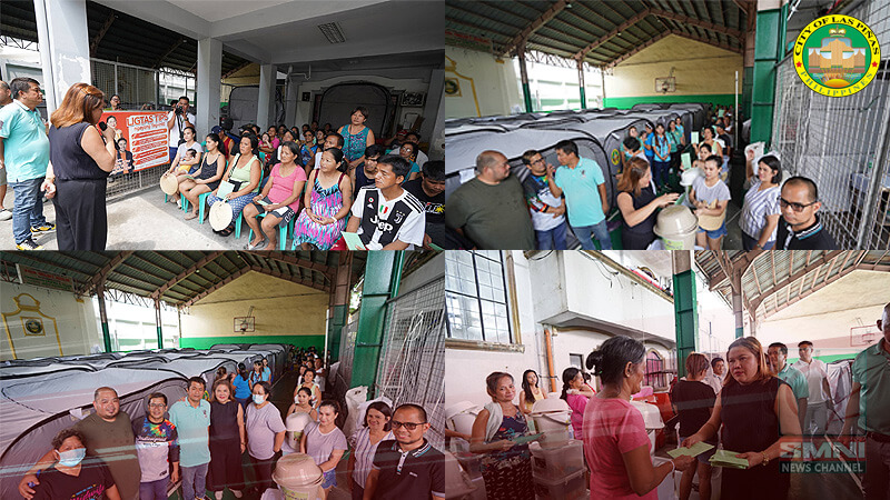 Las Piñas City LGU, namahagi ng tulong sa mga nasunugang residente ng Brgy. Ilaya
