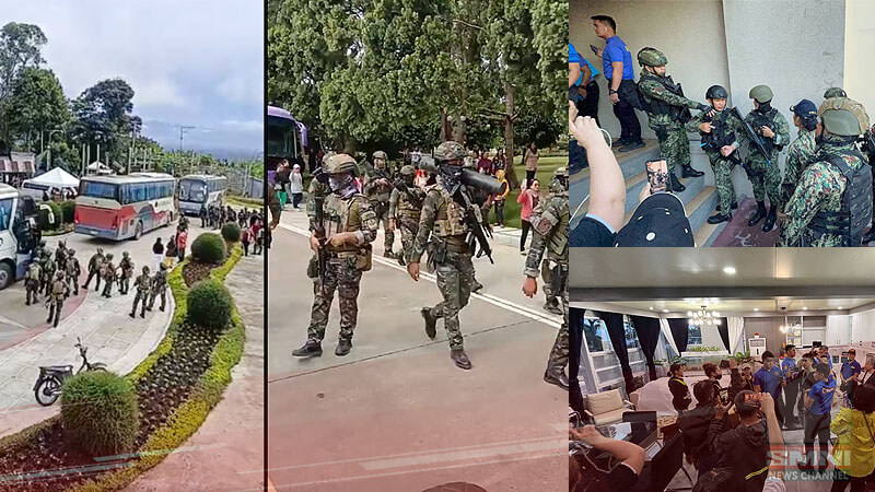 PNP SAF and CIDG raid multiple KJC Compounds in Davao Region without search warrant