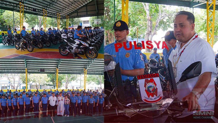 88 Kawasaki Patrol Motorcycle, ipinamahagi para sa mga Pampanga Police ...