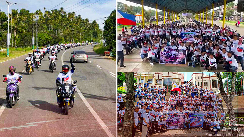 Motorcade isinagawa sa Zamboanga City para sa National Day of Protest ng Hakbang ng Maisug ngayong araw