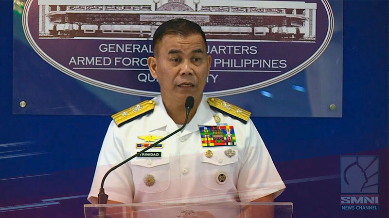PH Navy criticizes China for conducting military exercises in Sabina Shoal
