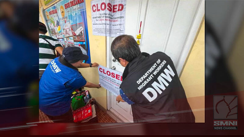 DMW shuts down Illegal recruitment agency in Bulacan