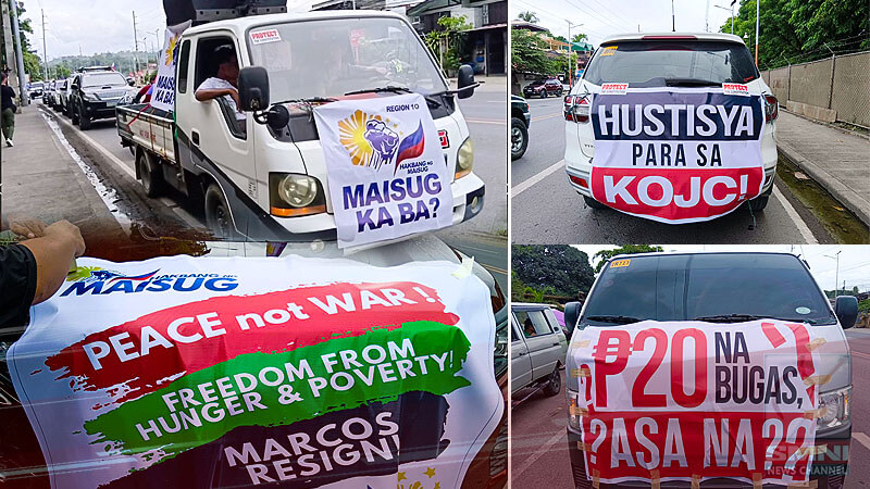 Motorcade isinagawa sa Cagayan de Oro City para sa National Day of Protest ng Hakbang ng Maisug ngayong araw