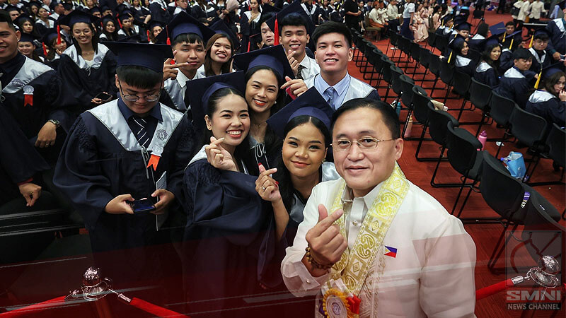 Giving the youth opportunities for a brighter future: Bong Go advocates for education enhancement while urging graduates to help serve the nation