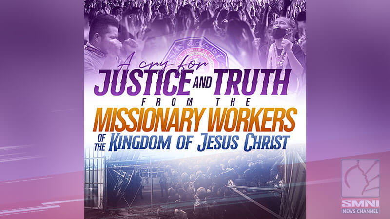 A cry for Justice and Truth from the missionary workers of the Kingdom of Jesus Christ
