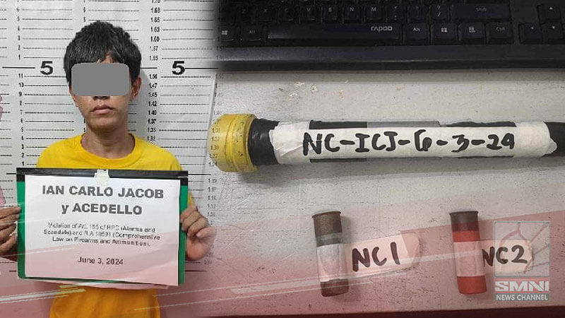 31 anyos na lalaki, arestado sa alarms and scandals at illegal possession of firearms