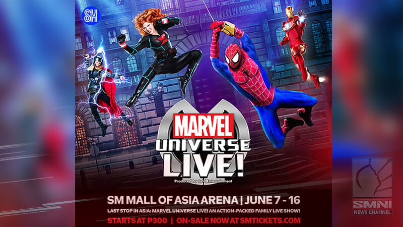 Pilipinas, Asian leg ng “Marvel Universe Live!”