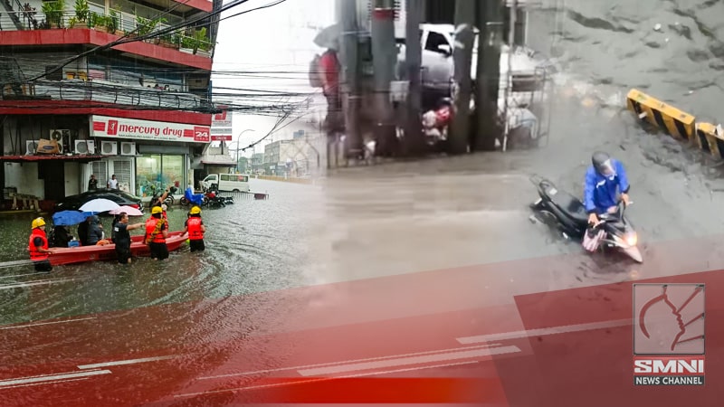 Ilang bahagi ng Metro Manila, lubog na sa baha