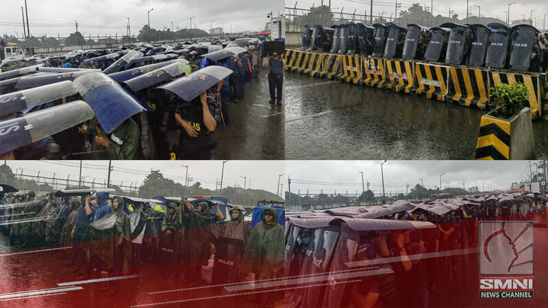 Malakas na ulan bumuhos sa kahabaan ng Commonwealth Avenue