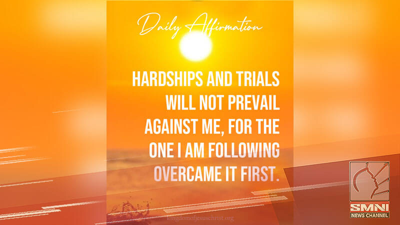 Don’t ever think that you are alone in those sufferings, the Lord suffered with you