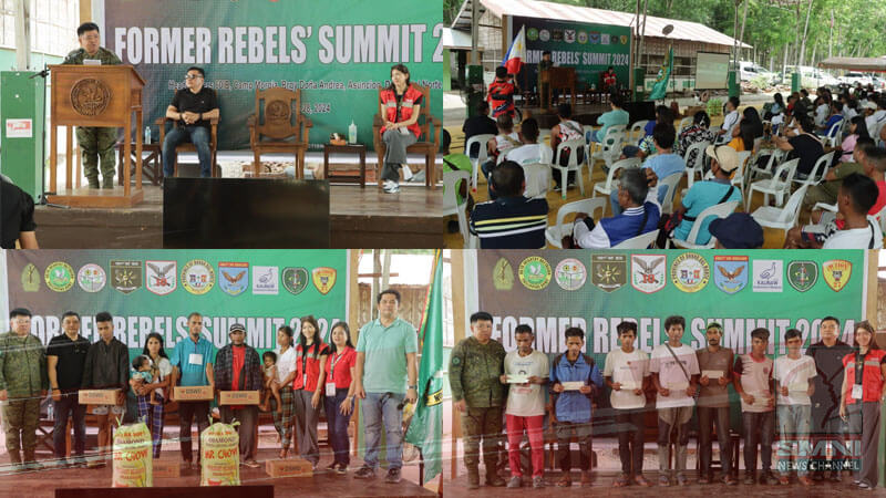 Mahigit 100 dating rebelde sa Davao del Norte at Agusan del Sur dumalo sa Former Rebels Summit 2024