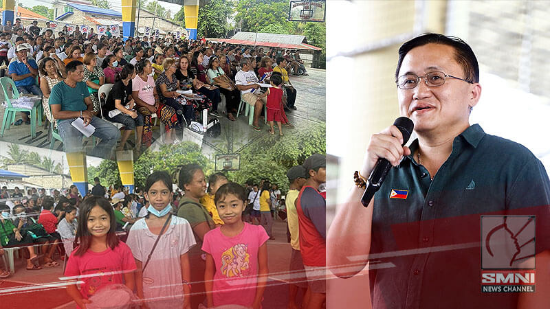 Hundreds of indigents in Sto. Domingo, Nueva Ecija get a boost from Bong Go as he advocates for their health and well-being