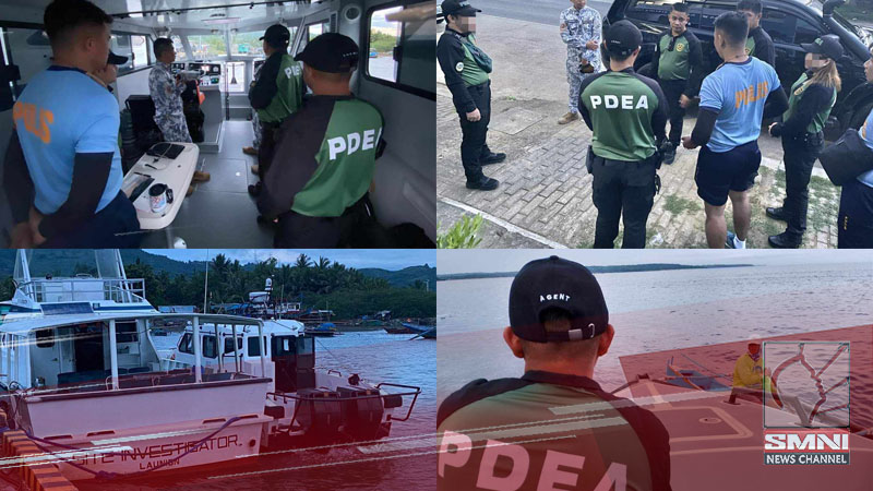 PDEA, PCG nagsagawa ng Joint Rescue Service sa Western Pangasinan Territorial Water