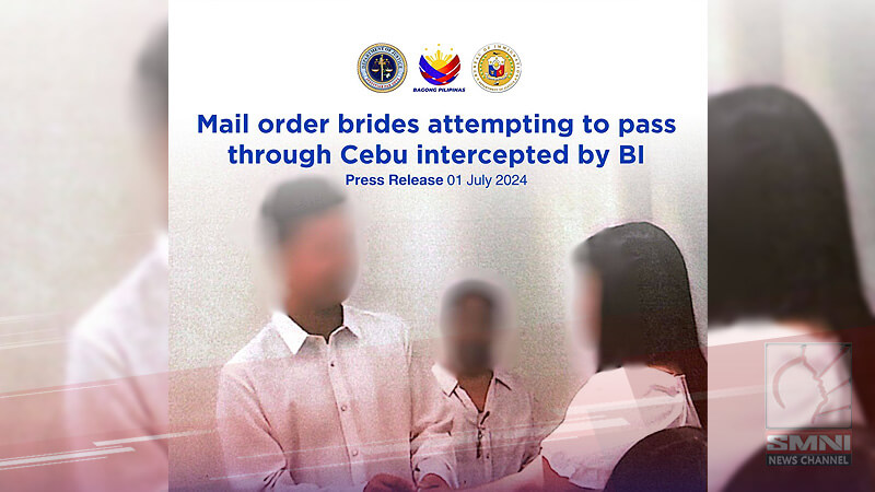 Tatlong Pinay na biktima ng mail order bride, nakakustodiya na sa IACAT