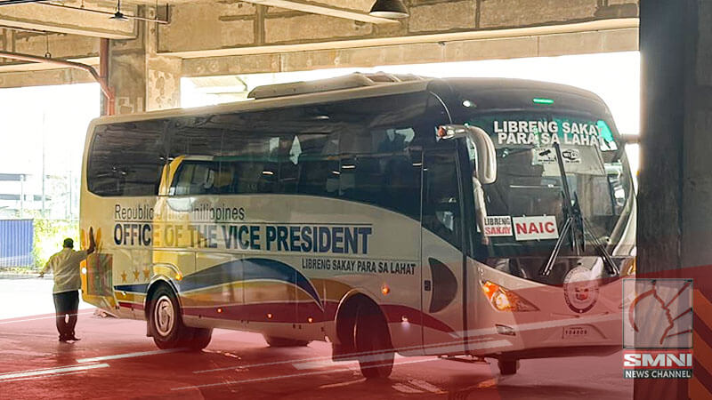OVP, naglaan ng libreng sakay na bus papuntang Naic, Cavite