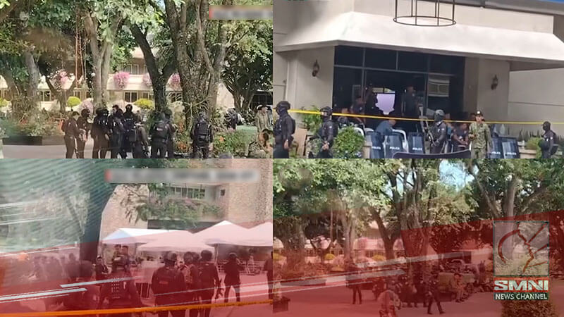 Bilang ng SWAT at SAF sa KOJC compound, nadagdagan