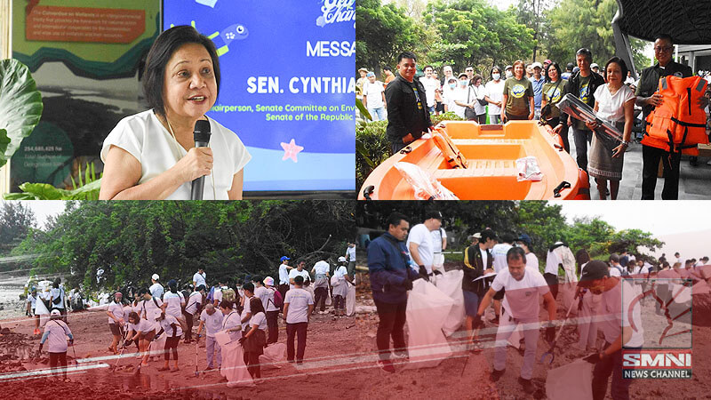 Villar, tinukoy ang ‘blue economy’ sa selebrasyon ng International Clean up
