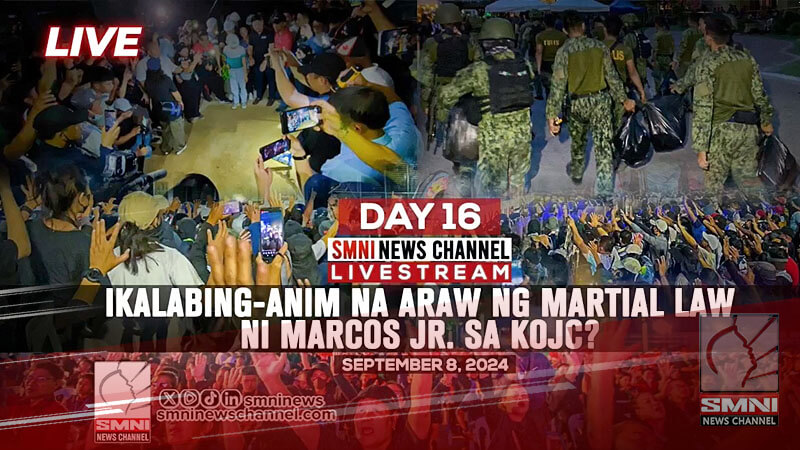 LIVE: Ika-16 na araw ng martial law ni Marcos Jr. sa KOJC? | September 8, 2024