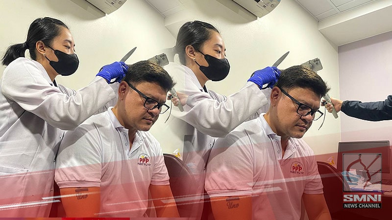 Cong. Paolo Duterte, kumasa sa hamon ni VP Sara na magpa-hair follicle drug test