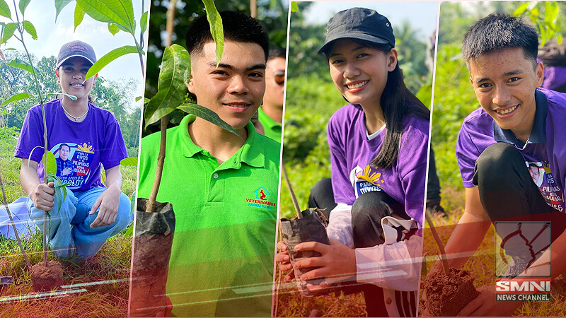 Mga kabataan nakiisa sa “One Tree, One Nation” Nationwide Tree Planting Activity