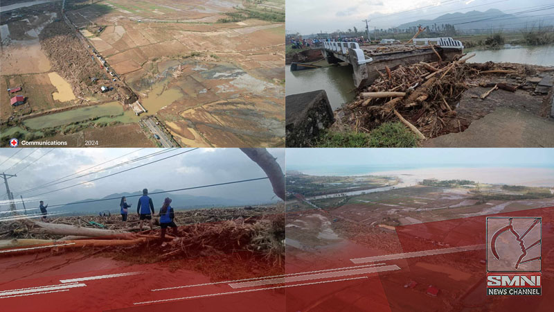 Bridge linking Santa Ana and San Jose, Gonzaga severely damaged by Typhoon Ofel