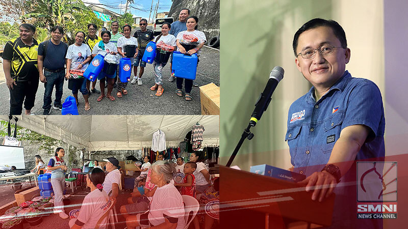 Bong Go assists Cebu City fire victims