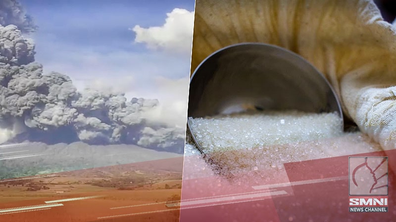 Sugar producer, nagbabala sa posibleng pagtaas ng presyo ng asukal kung magpapatuloy ang pagputok ng Bulkang Kanlaon