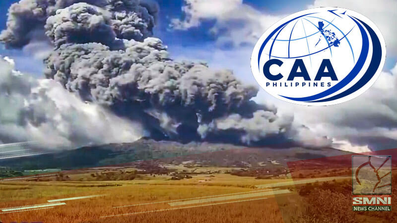 CAAP, muling nagbabala sa mga flight malapit sa Bulkang Kanlaon