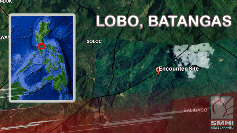 Engkuwentro sa pagitan ng miltar at CTGs, namataan sa Batangas