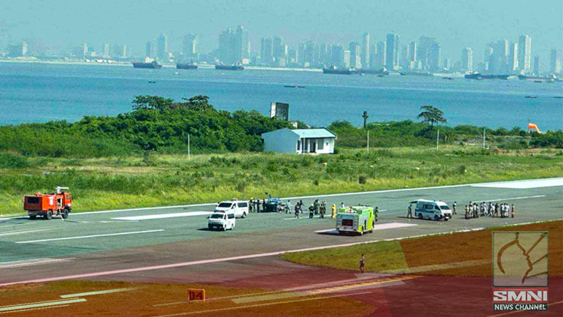 Landing at take-off operations sa Sangley Airport, sinuspinde dahil sa plane crash
