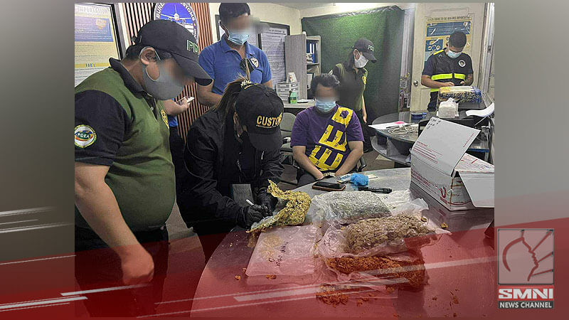 1K ng marijuana kush galing Thailand, nasabat sa Pasay
