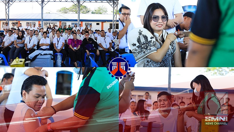 DPWH NE 1st DEO ensures employee health with anti-flu shots