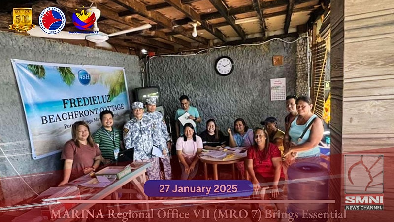 MARINA MRO7 brings essential maritime services closer to fishing communities in Jagna, Bohol